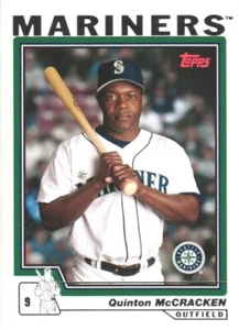 2004 Topps #622 Quinton McCracken Seattle Mariners  - Picture 1 of 2