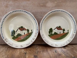 Vintage Watcombe Mottoware Teller x 2, Torquay England - Bild 1 von 10