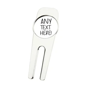Personalised Custom Text Name Photo Golf Putting Green Repair Repairer Tool Gift - Picture 1 of 9
