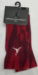 JORDAN PRINT LIGHTWEIGHT CREW BJ0533-R69 KIDS 3Y-5Y - Picture 1 of 5