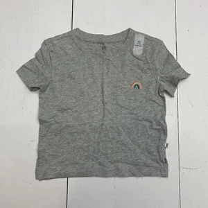 Gap Grey Short Sleeve Girls Size XS - Picture 1 of 4
