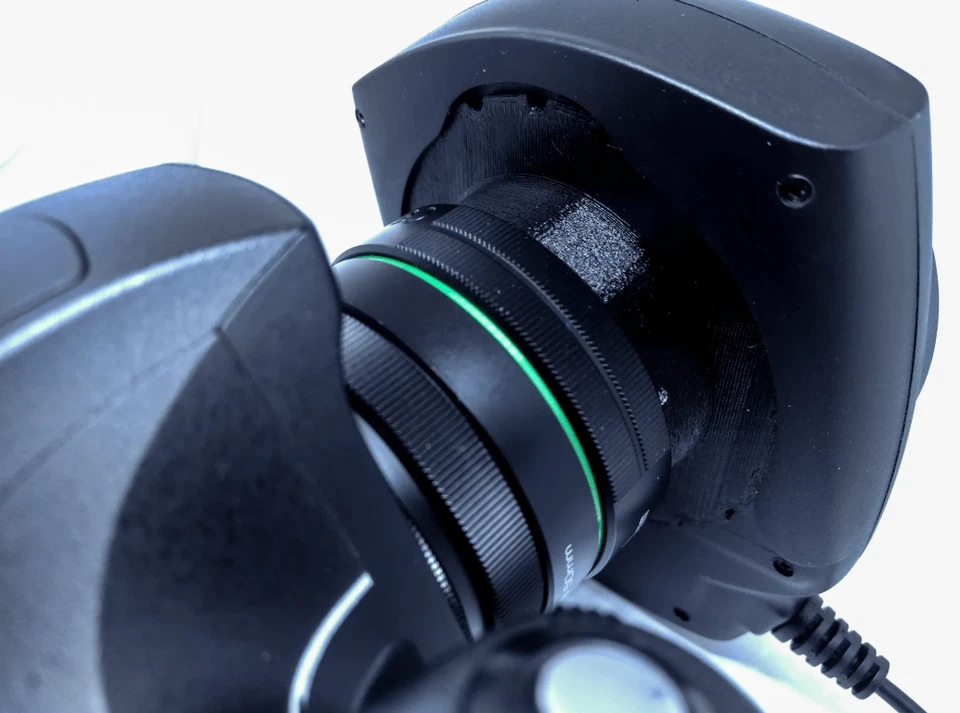 Reversed Pentax K-Mount To Neewer Macro Ringlight Adapter - Pentax Macro - Image 1 of 4