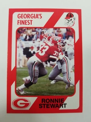 Ronnie Stewart Georgia Bulldogs UGA Dawgs 89 Collegiate Collection Tampa Florida - Image 1 of 4