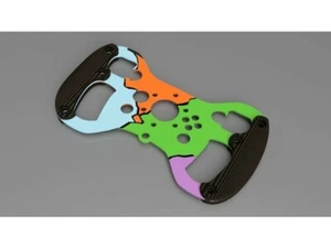 Thrustmaster T300 RS Wheel - GT3 Style 3d printed 5 pezzi facile assemblaggio  - Foto 1 di 6