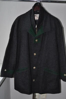 TRAUNSEE TRACHTEN Herren 54/44 Alpaka Wolle Jagdjacke Tirol Loden Steiner - Bild 1 von 4