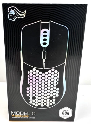 Glorious Model O Wireless Gaming Mouse - Matte White (GLO-MS-OW-MW)🔥🔥 - Image 1 of 4