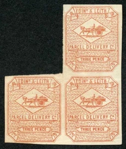 Circular Delivery SGCD19 Edinburgh and Leith 3d brown red mint block - Picture 1 of 1