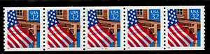 Scott 2913 32¢ Flag Over Porch red date P#77767 MNH Free shipping in the USA - Picture 1 of 1