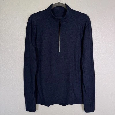 Lululemon Surge Warm Sweatshirt Mens Medium Golf Half Zip Pullover Athleisure - Image 1 of 4