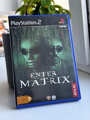 Enter the Matrix PS2 PlayStation 2, 2003 | Complete CIB w/Manual, Tested French - Image 1 of 4