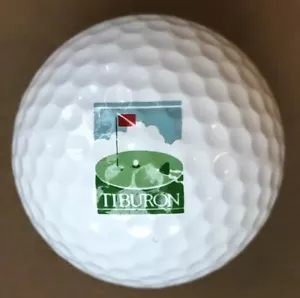 Tiburon Golf Club Logo Golf Ball Hogan LEADER 2 White Naples Florida - Picture 1 of 4