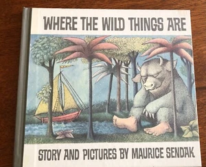 Where the Wild Things Are by Maurice Sendak (HC) 25th Anniversary Edition 1963 - Picture 1 of 9