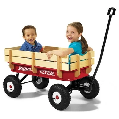 Radio Flyer, 36" All Terrain Wagon, Air Tires, Red - Image 1 of 4