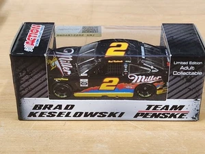 2019 #2 Brad Keselowski Miller Darlington Throwback 1/64 Action NASCAR Diecast - Picture 1 of 1