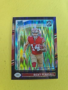2024 Panini Donruss Optic - Ricky Pearsall (RC) #284 Rated Rookie Purple Shock - Picture 1 of 3