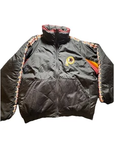 Vintage NFL Game Day Washington Redskins Jacke Herren XXL 2XL Logo Puffer - Bild 1 von 10