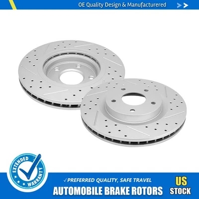 Комплект передних тормозных дисков для 2008 2010-13 Nissan X-Trail Rogue Select Sentra - Изображение 1 из 4