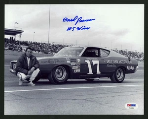 David Pearson SIGNED 8x10 Photo HOF 11 #17 NASCAR LEGEND PSA AUTOGRAPHED 105 Win - Picture 1 of 1