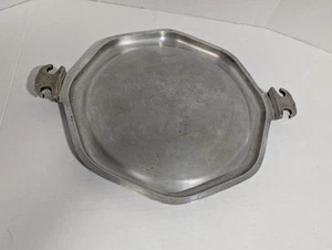 Vintage GUARDIAN SERVICE Cast Aluminum 13" Octagon Griddle Serving Tray Platter - Picture 1 of 9