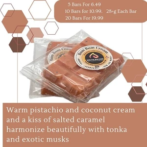 Wax Melts Snap Bars Bum Bum Cream stark duftend je 28+g vegan. - Bild 1 von 2