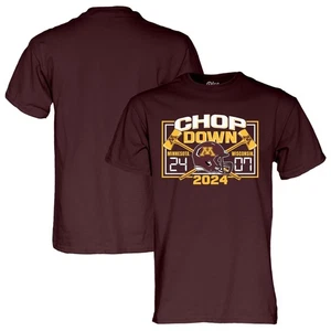 Unisex Blue 84 Maroon Minnesota Golden Gophers vs. Wisconsin Badgers 2024 Paul - Picture 1 of 3