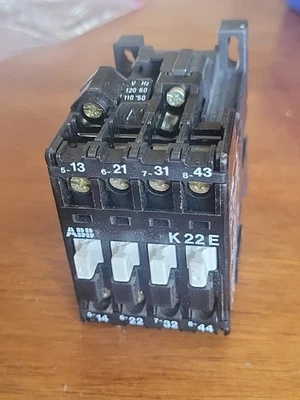 ABB K22E CONTROL RELAY Coil  Foto 1 de 4