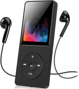 Lettore MP3 Bluetooth, 32GB Lettore MP4 Portatile HiFi Lossless Sound, MP3 Playe - Imagen 1 de 8