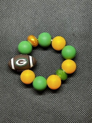 Green Bay Packers вдохновленный стакан чашка ручки подвеска NFL сумочки подвеской зеленый новый - Изображение 1 из 3