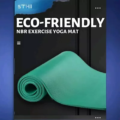 NBR Exercise Yoga Mat - Image 1 of 4