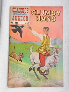 CLASSICS ILLUSTRATED JUNIOR N°566B 25 CENTS VO EN BON ÉTAT/ GOOD - Imagen 1 de 2