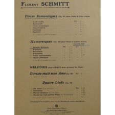 Schmitt Florent Military Marching Band Piano 1913