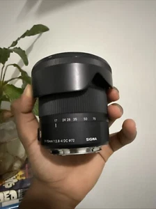 Sigma 17-70mm f/2.8-4 DC Macro Contemporary Canon EF. GREAT CONDITION, Fast Ship - Picture 1 of 6