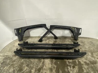 2007-2018 Jeep Wrangler Rear XRC Quarter Guards and Rock Sliders PAIR Foto 1 de 4