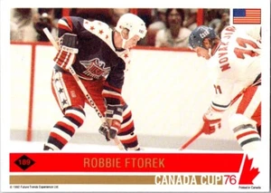HOCKEY CARD CANADA CUP 1976 ROBBIE FTOREK TEAM USA  MVP PLAYER  - Picture 1 of 2
