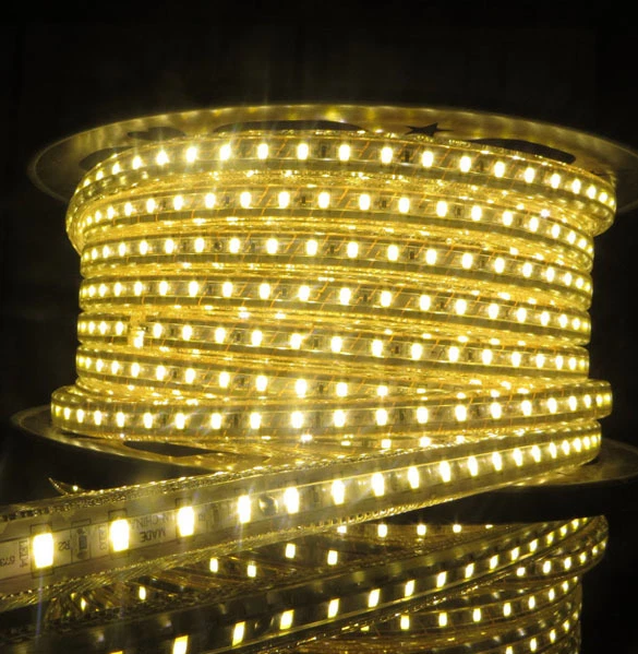 Striscia Led Flessibile Strip Led SMD 5730 220v Bobina 100 Metri Giallo hsb - Immagine 1 di 1