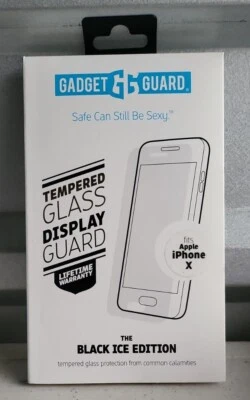 Gadget Guard Black Ice Edition Tempered Glass for iPhone 11 Pro/Xs/X - AP01A - Image 1 of 3