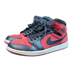 Zapatos para hombre Nike Air Jordan 1 Mid Gym rojos negros blancos talla 11,5 sin caja 2018 - Imagen 1 de 14