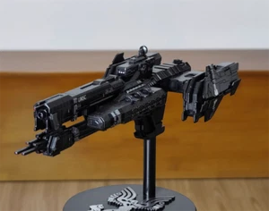 Halo Spacecraft Spaceship Model Battles Ship Resin Figure Painted Toy Gifts - Picture 1 of 10