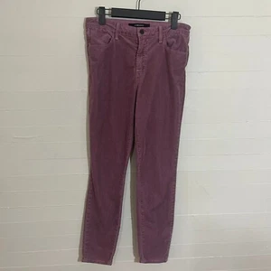 J Brand Alana High Rise Crop Skinny Corduroy Pants in Madame SZ 27 Cotton Modal - Picture 1 of 10