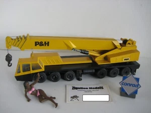P&H T-1300 AUTOKRAN METALLFELGEN #3071.1 GESCHA 1:50 - Picture 1 of 2