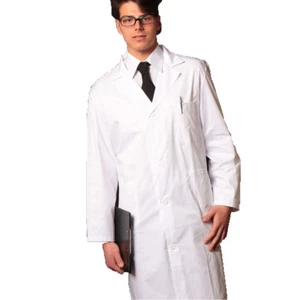 CAMICE DA LAVORO BIANCO IN COTONE SANFOR 250 GR BIANCO 46 48 50 52 54 56 58 60 - Foto 1 di 1