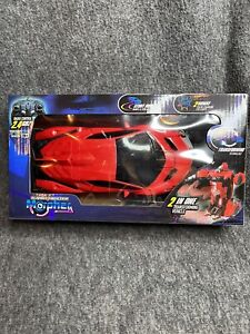 NIB Remote Control Transformer by Mindscope Products Turbo Twister Morpher RED