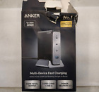 Anker Prime 240W USB C Charger +Base 4-Port Fast GaN Charging for MacBook/iPhone