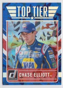 2017 Panini Donruss Top Tier Cracked Ice #TT2 Chase Elliott 779/999