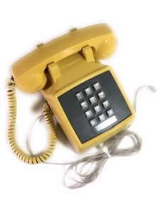 Teléfono pulsador de escritorio eléctrico Bell Western Golden Harvest 2500 DM GAR1 - Imagen 1 de 4