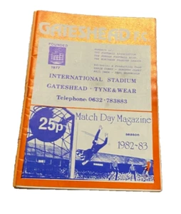 GATESHEAD V MOSSLEY - COPA DEL PRESIDENTE RD 1, PIERNA 1 - 30/8/1982 - Imagen 1 de 1