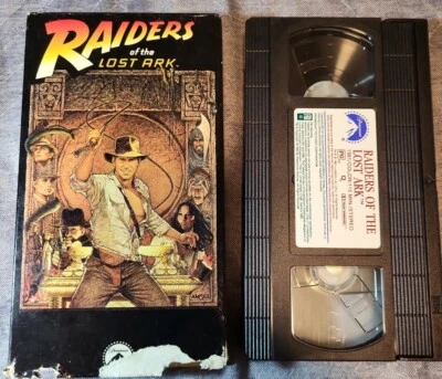 Raiders of the Lost Ark VHS see pics s for box condition - Image 1 of 4