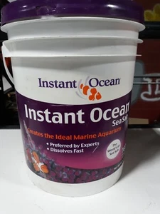Instant Ocean Sea Salt 48 lb Bucket for making 160 gallons - Picture 1 of 5