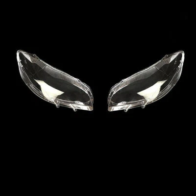 Par de cubiertas de lente de faros delanteros ajuste transparente peugeot 301 2014-2016 Foto 1 de 4