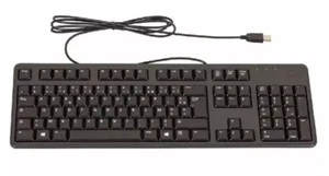 DELL KB212-B - USB Wired 104-Key Keyboard - DP/N: 0DJ454 - New Open-Box w Risers - Picture 1 of 4